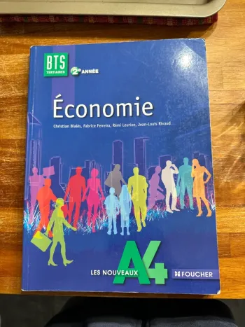 Livre économie BTS, deuxième année