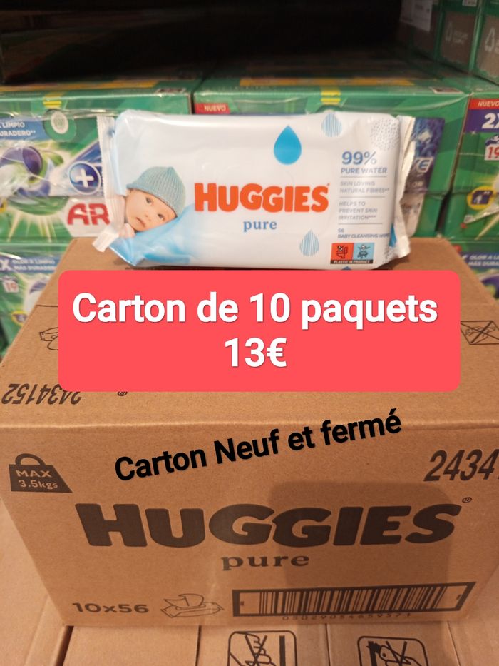 Lingettes bébé  Huggies
