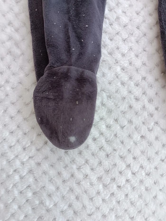 Pyjama 1 Pièce Du Pareil Au Même 18 Mois – Gris Pailleté - photo numéro 3