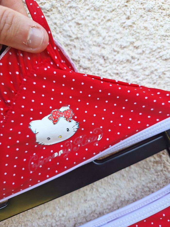 🩱 Maillot de bain 2 pièces Hello Kitty 6 ans - photo numéro 3