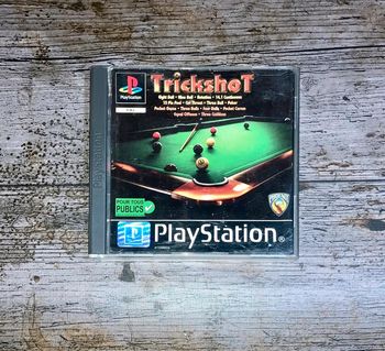 Trickshot jeu PS1 sans notice Sony