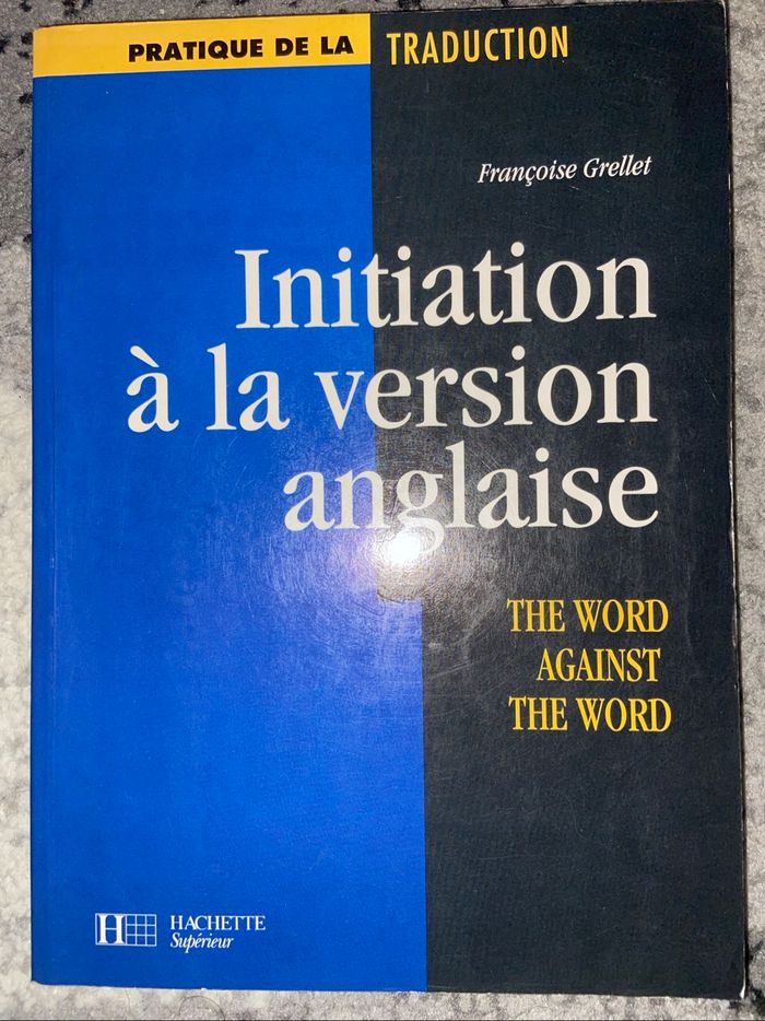 Initiation à la version anglaise