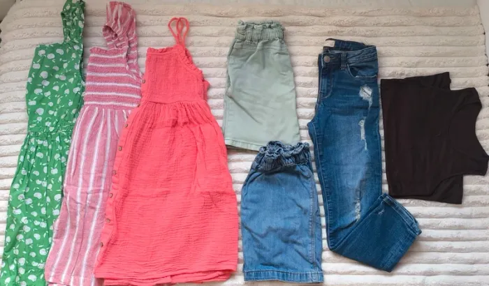 Lot fille 8 ans – Printemps/Été – 7 pièces