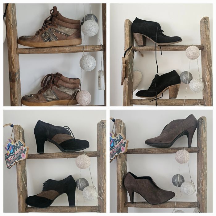 Lot de 4 paires de chaussures taille 38