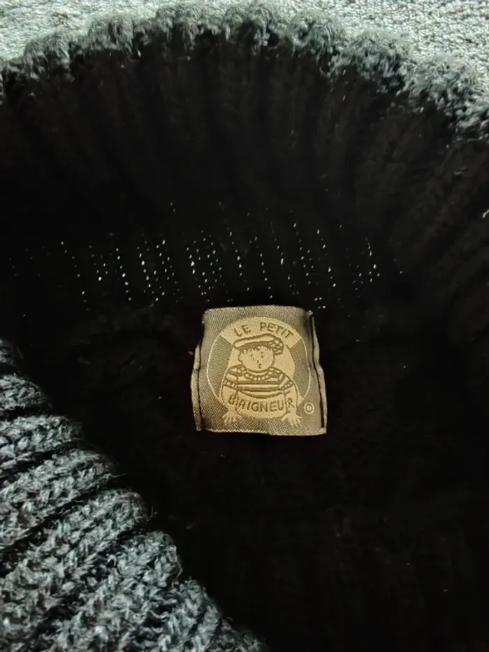 Pull col roulé torsadé Le Petit Baigneur – Taille 38 (M) Femme - photo numéro 3