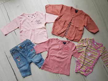 Ensemble 5 pièces hiver fille 1mois orchestra kiabi