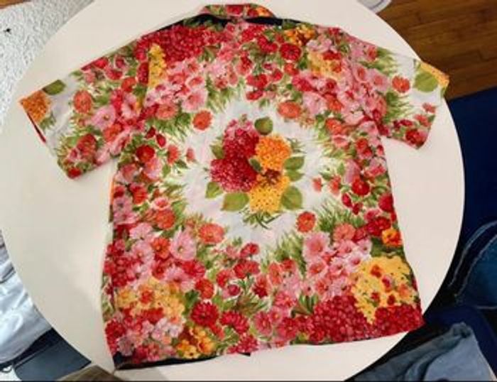 Chemise vintage colorée légère été - photo numéro 5