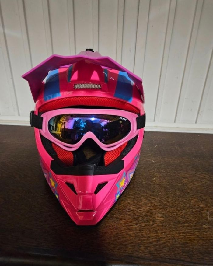 Casque motocross enfant