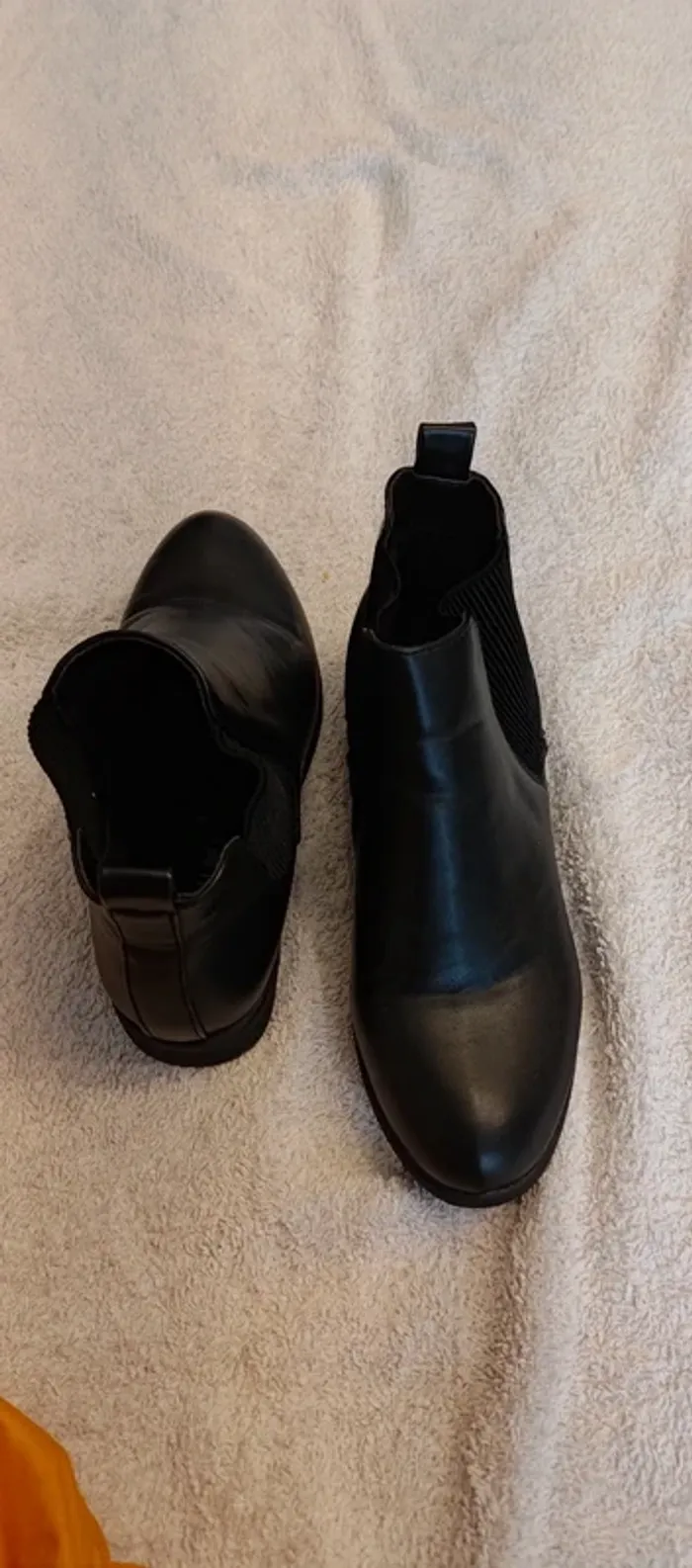 Bottines noires T38