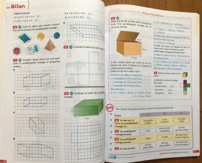 Cahier d'exercices Phare mathématiques cycle 3 - cahier de l’élève 6ème avec corrigés - photo numéro 4