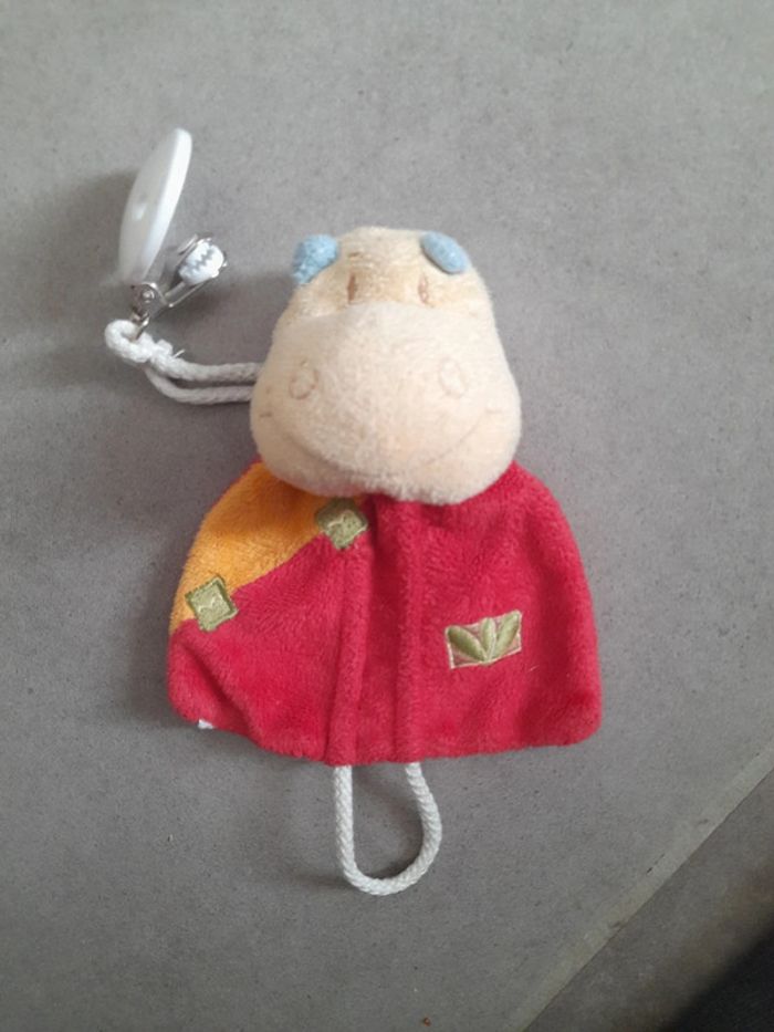 Attache tetine hippopotame - photo numéro 2