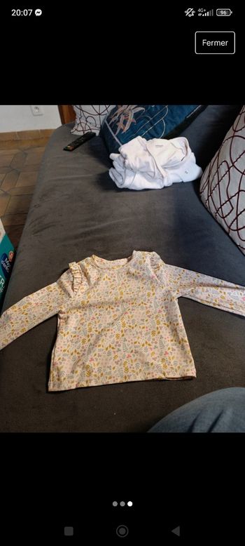 Tee shirt longue matière maillot de bain