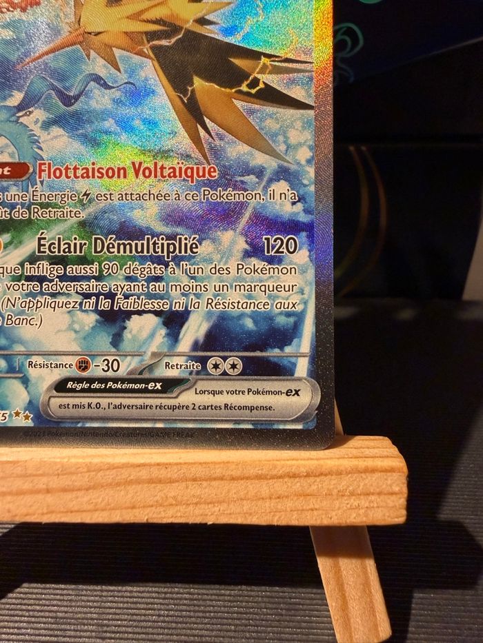 Electhor EX 202/165 carte Pokémon, série 151 - photo numéro 4