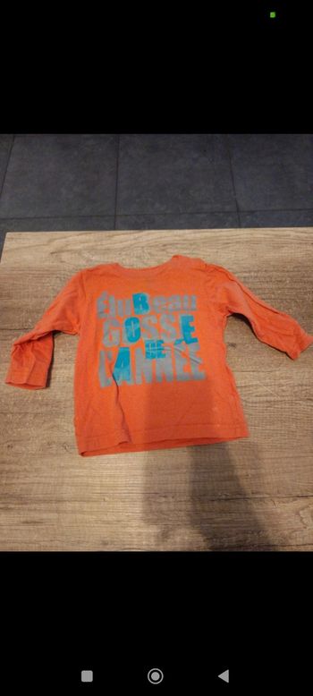 Lot Tshirt Manche longue