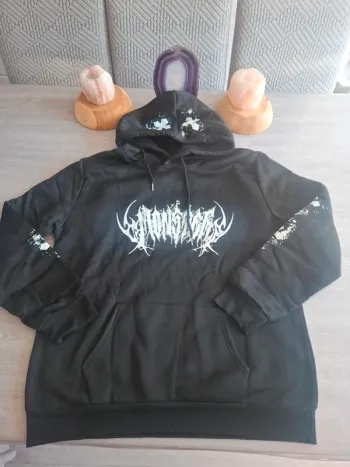 Sweat a capuche gothique taille XL