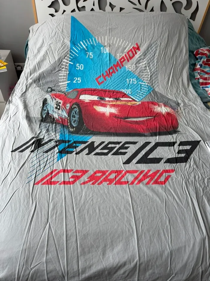 Housse de couette et drap CARS