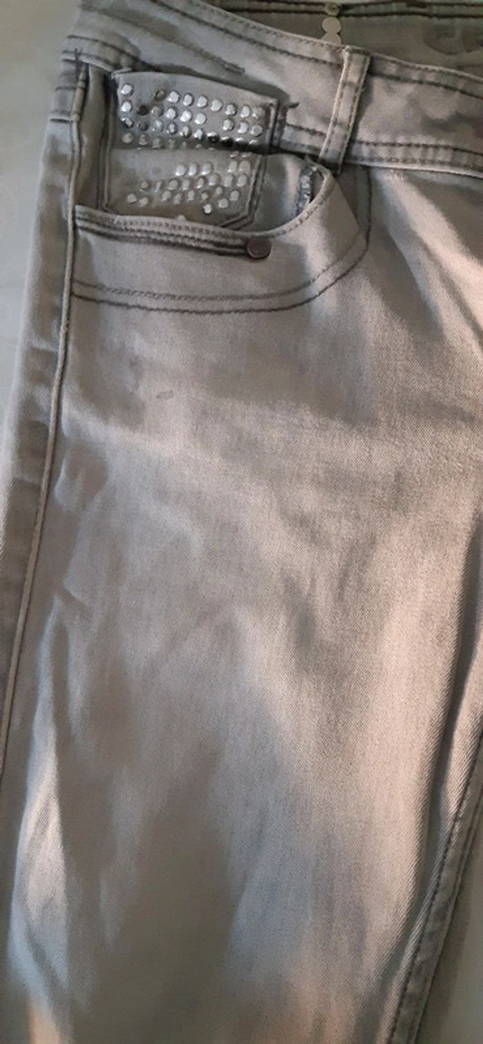 Jean gris Creeks taille 40 - photo numéro 3