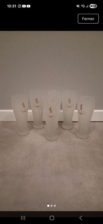 Verre blanche Bruxelles 50cl 