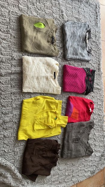 Lot de 8 pulls taille S