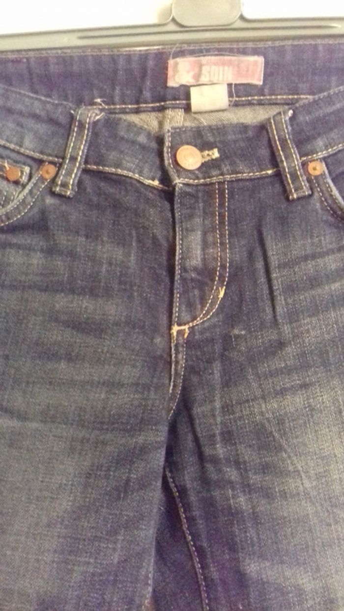 Jeans brut, H&M, 38 - photo numéro 2