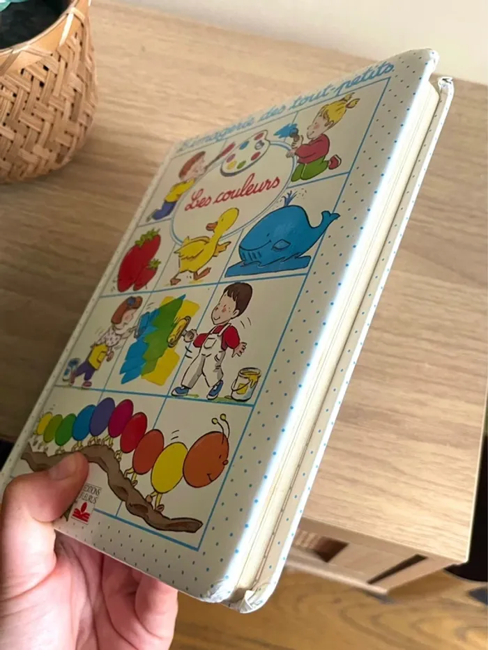 Livre enfant imagerie des tout petits les couleurs editions fleurus apprentissage educatif vintage - photo numéro 3