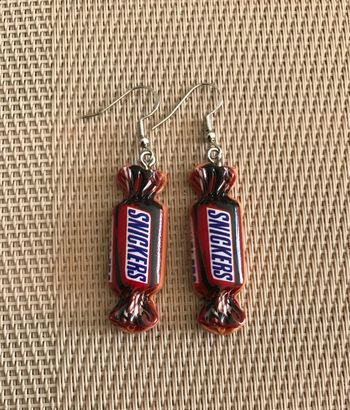 Boucles d’oreilles mini Snickers