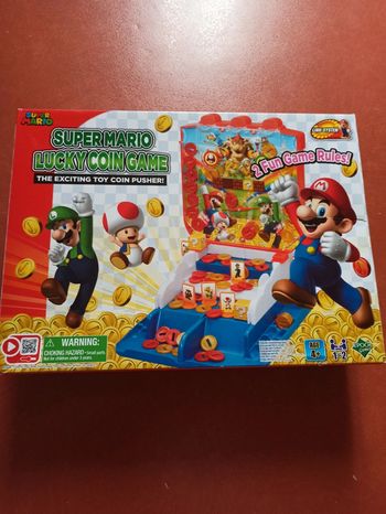 Lucky coin game Mario