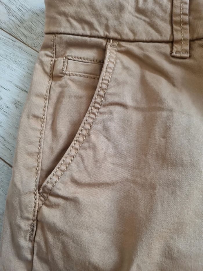 Pantalon camaïeu chino 38 camel - photo numéro 4
