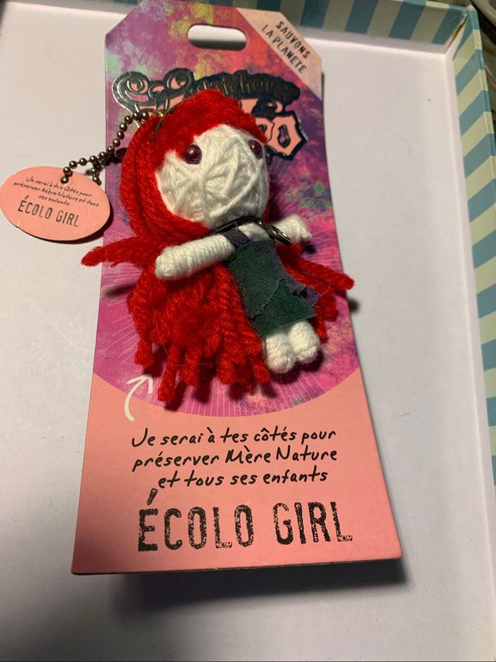 Poupée vaudou écolo girl - photo numéro 3