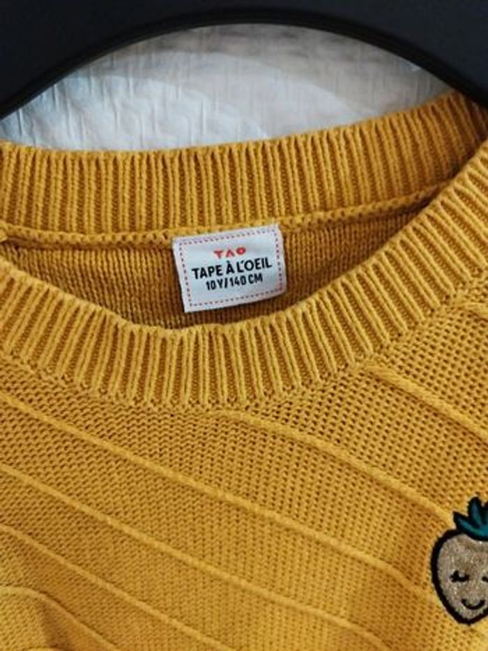 Pull jaune - photo numéro 3
