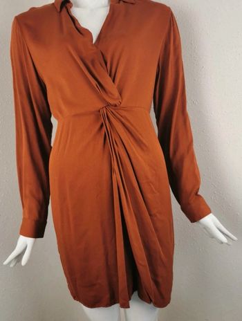 Robe fancy caramel marque An'ge taille 2 mis en M voir mesure  neuve avec étiquette