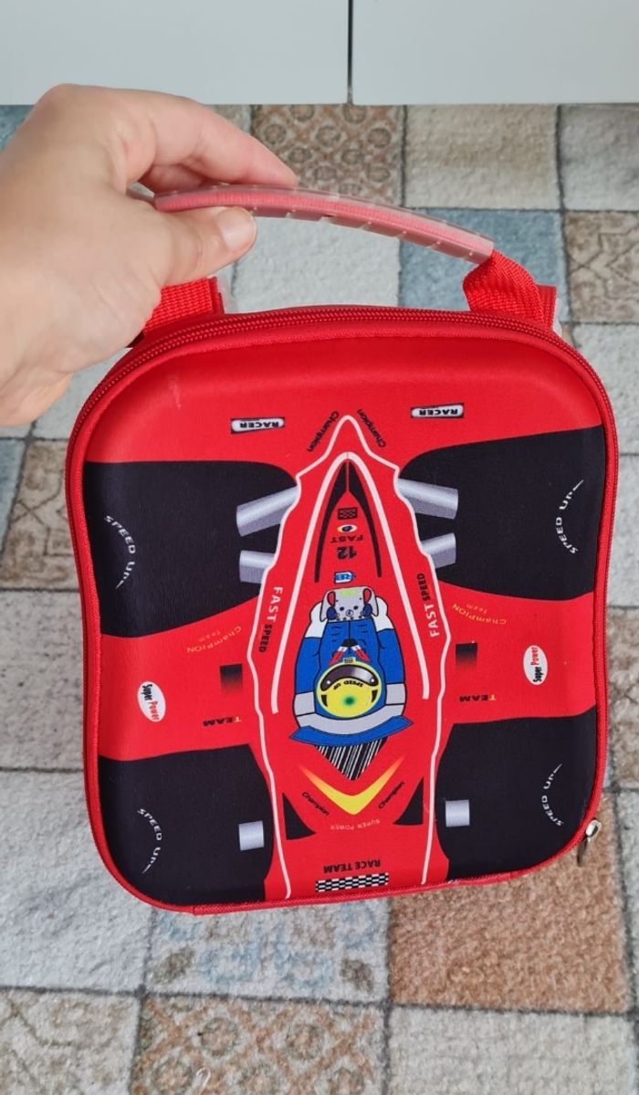 Cartable rigide  voiture de sport - photo numéro 2