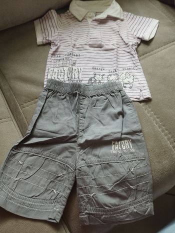 Ensemble polo short