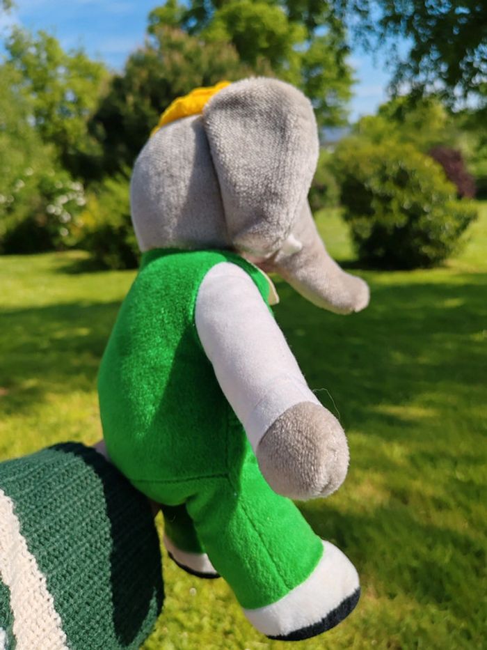 Peluche Babar vintage - photo numéro 9
