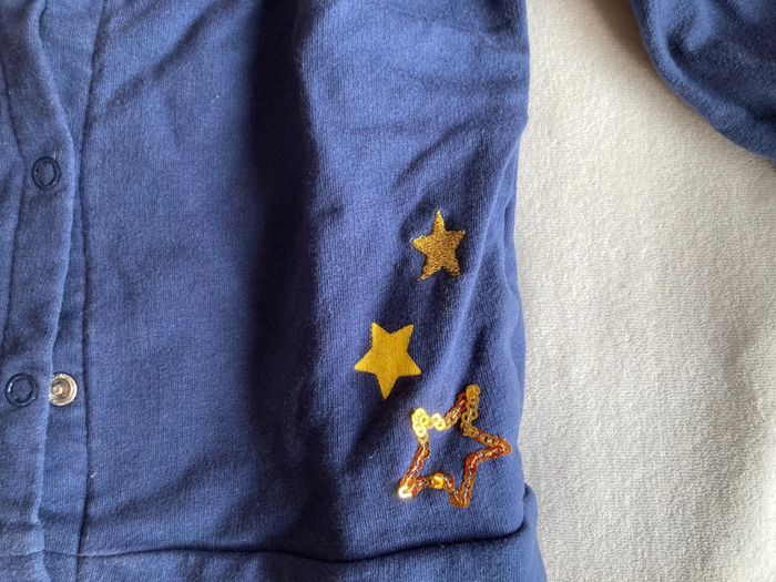Veste étoiles mes petits cailloux 24 mois - photo numéro 2