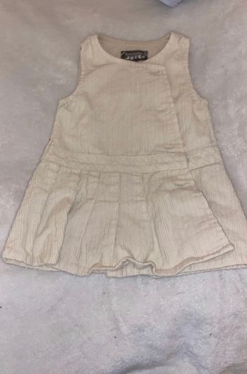 Robe bébé fille crème