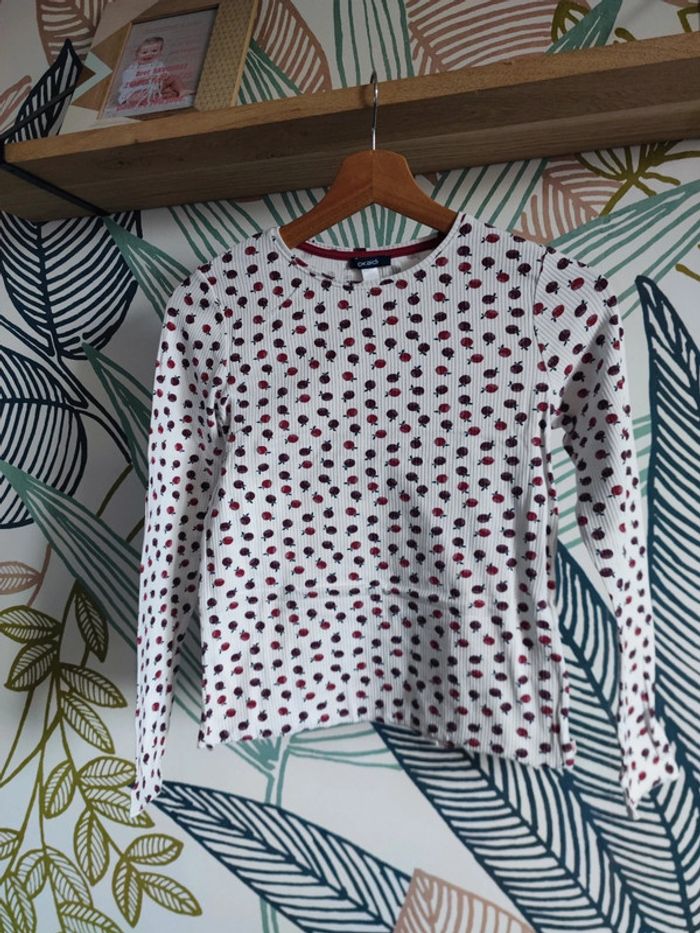 Tee shirt manches longues Okaïdi 12 ans