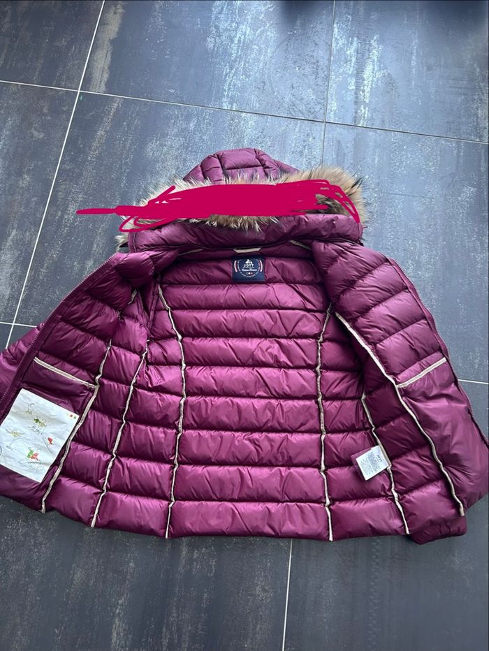 Doudoune Jott Grand Froid Luxe Aubergine - photo numéro 2