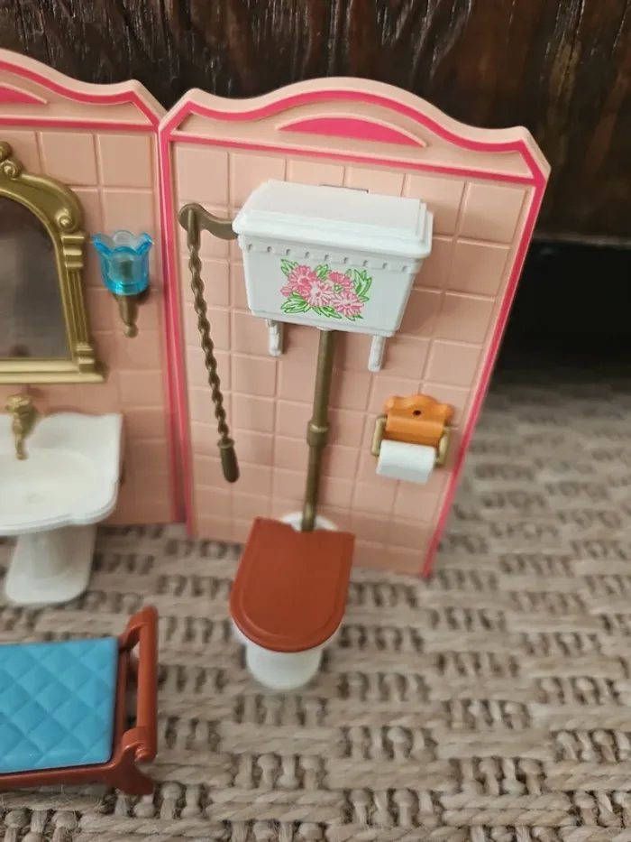 Playmobil belle époque salle de bain 5324 vintage - photo numéro 3