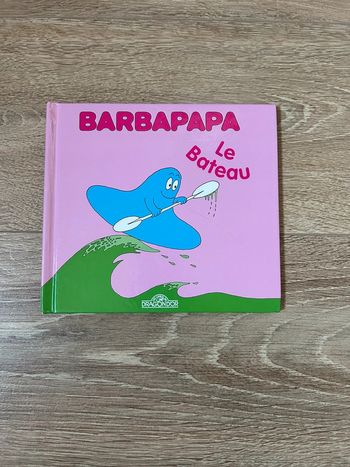 Livre barbapapa le bateau