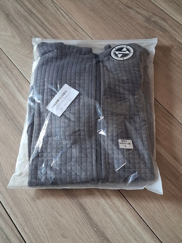 Veste homme à capuche gris - photo numéro 2