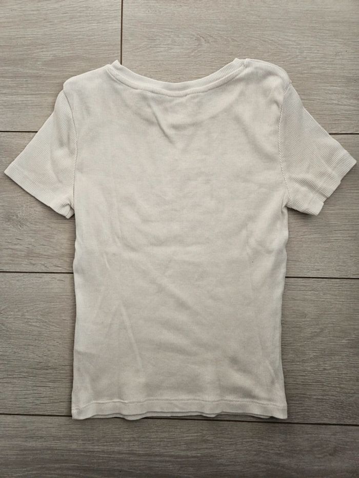 Tee shirt blanc marie des Aristochats H&M 12 14 ans - photo numéro 4