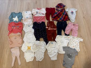 Lot vêtements bébé fille 3 mois