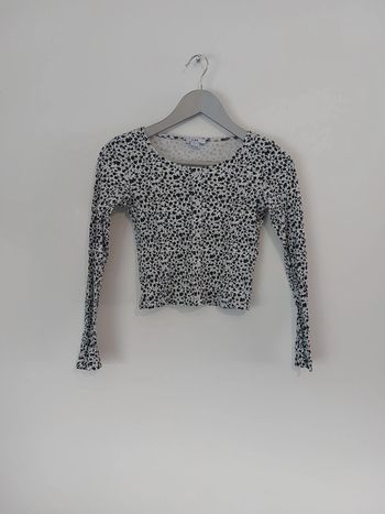Croptop à manches longues