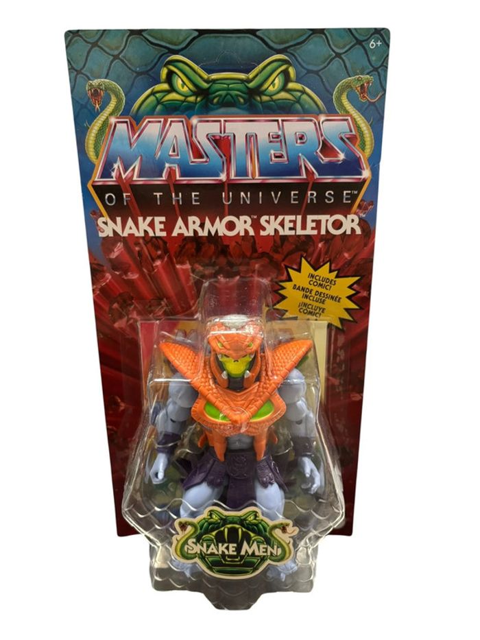 Figurine Masters Of The Universe Snake Armor Skeletor 15 cm Mattel neuf