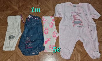 Lot naissance  1mois fille