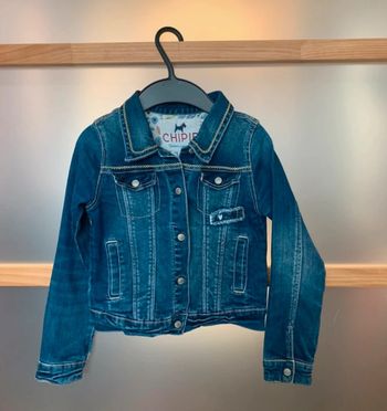 Veste en jean chipie fille 8 ans