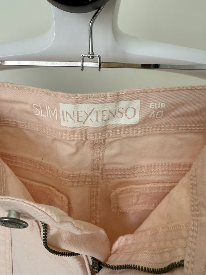 Jeans slim In extenso rose clair – Taille 40 - photo numéro 3