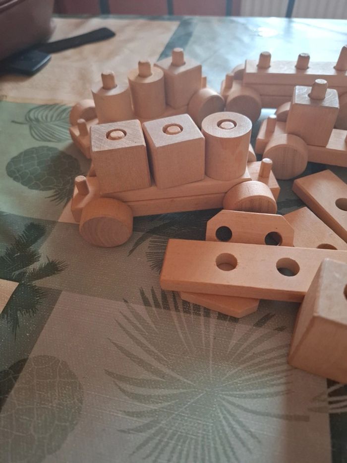 Jeux de construction en bois - photo numéro 2