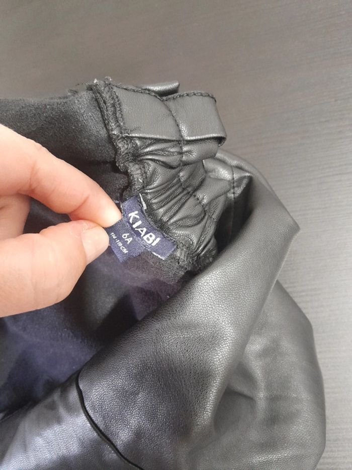 Robe salopette semi-cuir 6A - photo numéro 4